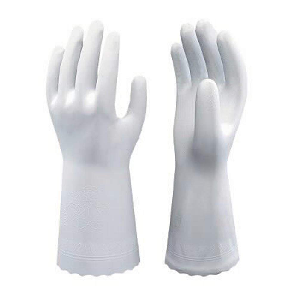 Showa B0700 PVC protective glove white lint-free