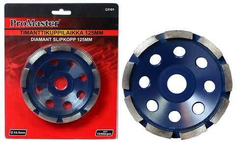 Diamond cup disc 125mm