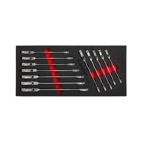 Va-Fixed Link Wrench Set with Ratchet